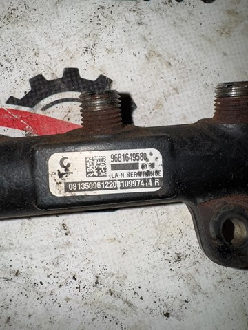 PEUGEOT 9681649580 Распределитель топлива (рампа) в наличии Запорожье