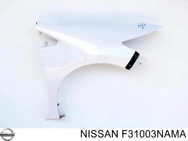 Крыло переднее правое на nissan leaf хэтчбек (ze0) (01.10 - 12.12) electric em61 F31003NAMA