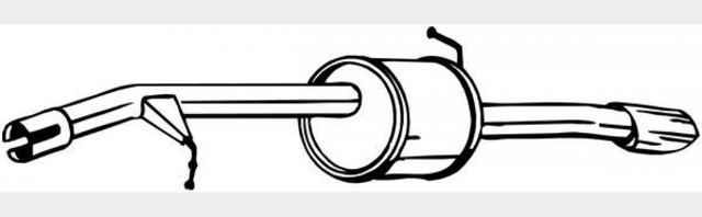 Глушитель  135111 BOSAL