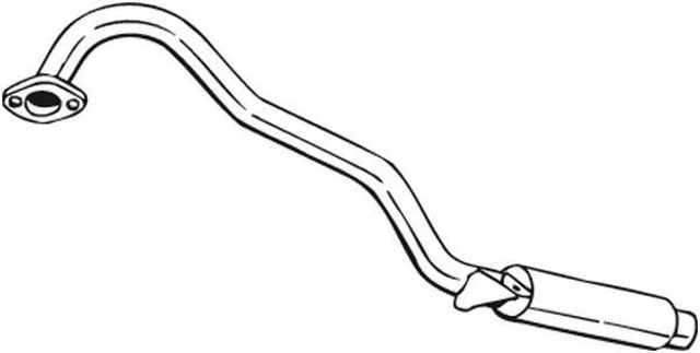 Глушитель  145017 BOSAL