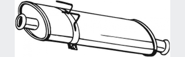 Глушитель центральный 200825 BOSAL