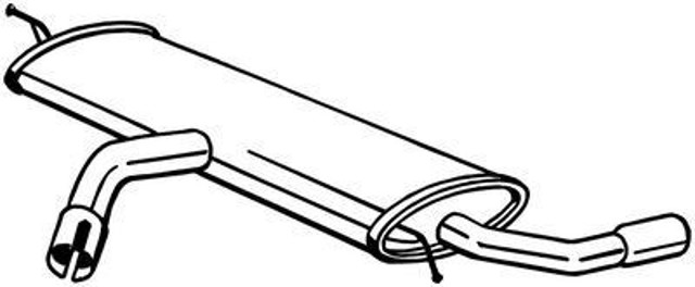 Глушитель  233645 BOSAL