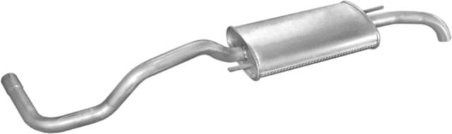 Глушитель задний 2363 POLMOSTROW