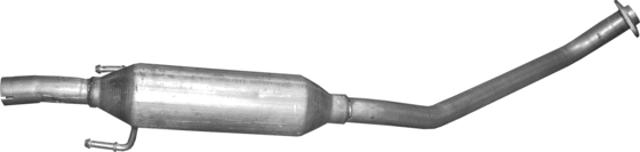 Глушитель, передняя часть 26110 POLMOSTROW