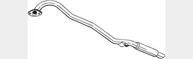 Выхлоп задний 278551 BOSAL