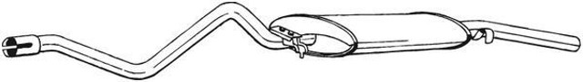 Выхлопная труба 282205 BOSAL