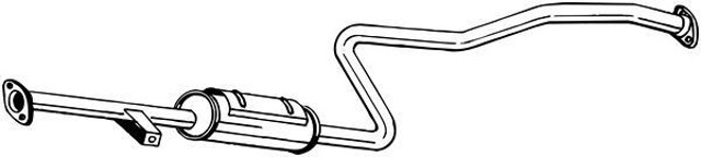 Глушитель, центральная часть 285111 BOSAL
