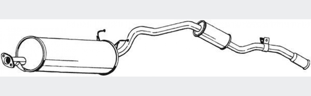 Глушитель  286233 BOSAL