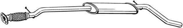Выхлопная труба 286325 BOSAL
