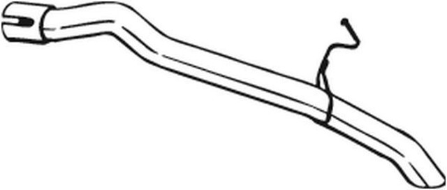 Средний глушитель 840001 BOSAL