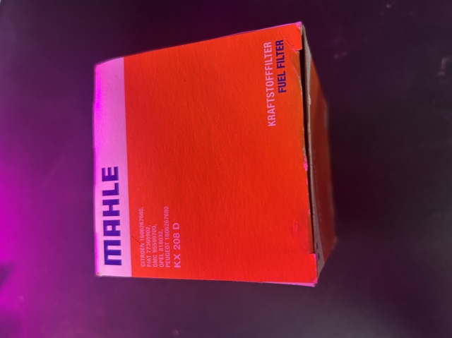 MAHLE KX208D Фильтр топливный в наличии Львов