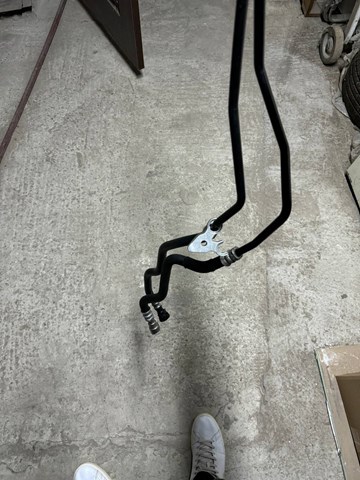 17228509707 BMW Трубка (шланг) масляного радиатора, обратка (низкого давления) купить в Тернополь