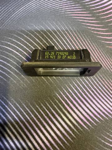 Фонарь освещения номера 63267193293 BMW