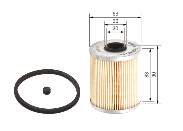 Топливный фильтр F026402047 BOSCH