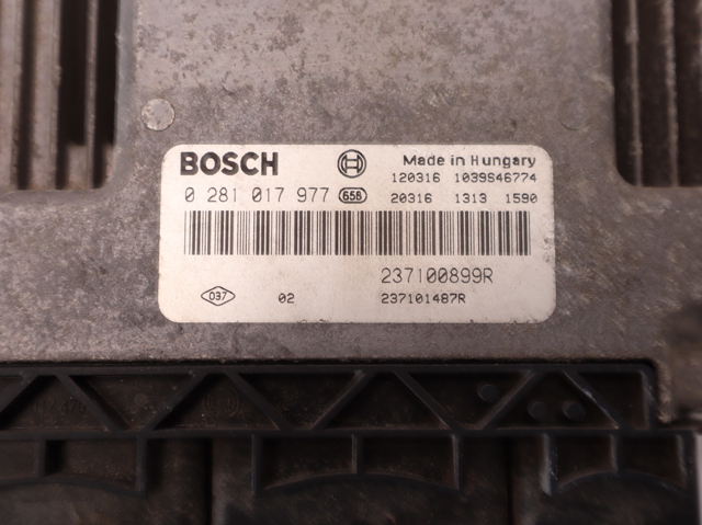 RENAULT 237100899R Блок управления двигателем в наличии Хмельницкий
