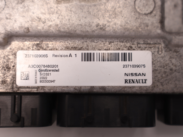 Мозги двигателя 237103907S RENAULT