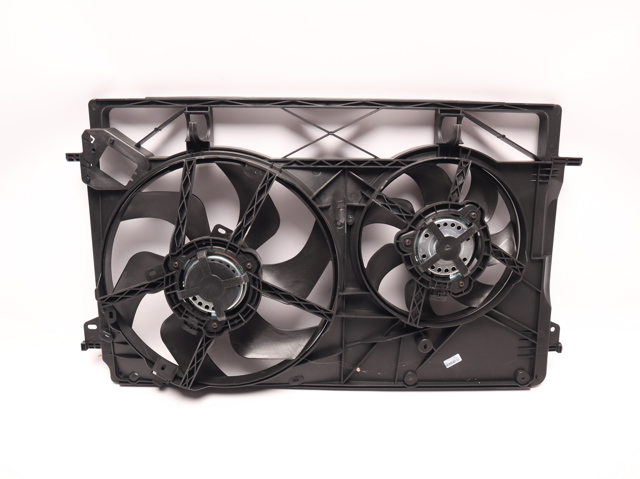 Диффузор радиатора охлаждения в сборе с мотором и крыльчаткой 60N223W3 POLCAR