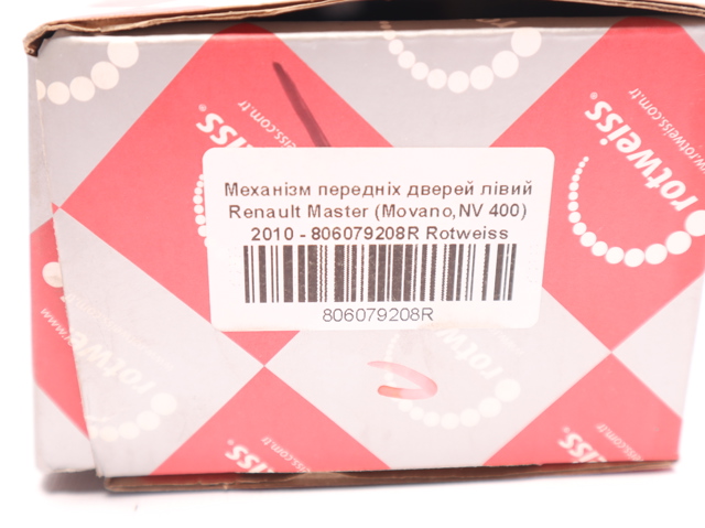 Держатель наружной ручки двери, передней левой 806079208R ROTWEISS