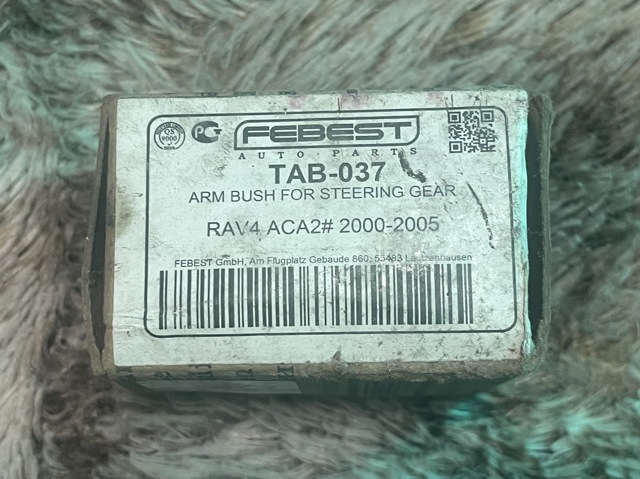 TAB037 FEBEST Сайлентблок крепления рулевой рейки купить в Тернополь