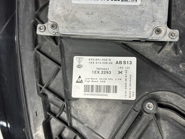 PORSCHE 9Y0941031Q в наличии Харьков