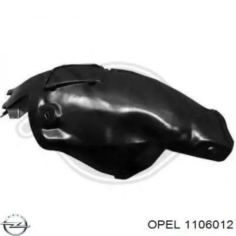 Подкрылок крыла переднего правый передний 1106012 OPEL