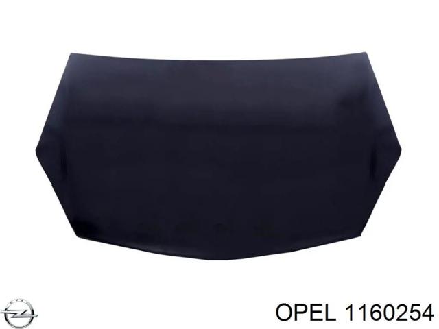 Капот двигателя 1160254 OPEL