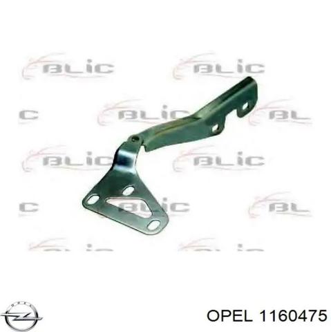 Петля капота, левая 1160475 OPEL