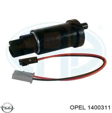 Кронштейн усилителя переднего бампера 1400311 OPEL