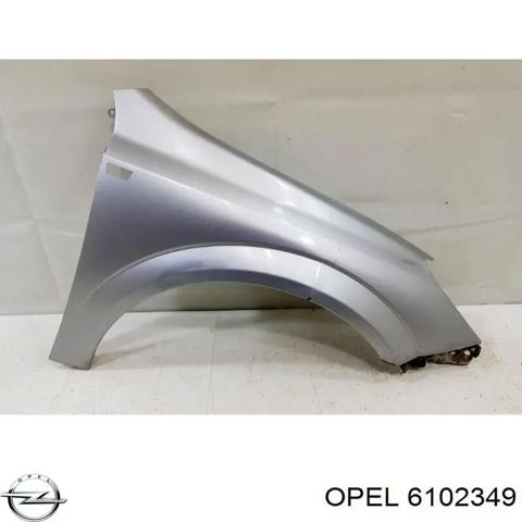 Правое крыло 6102349 OPEL