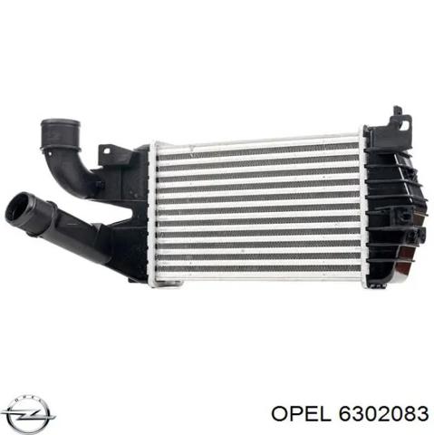 Система охлаждения наддувочного воздуха 6302083 OPEL
