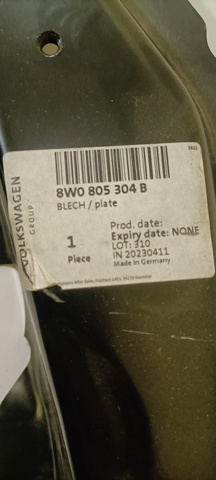 VAG 8W0805304B Лонжерон правый в наличии Одесса