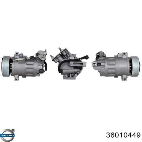 Компрессор кондиционера Volvo V60 II
