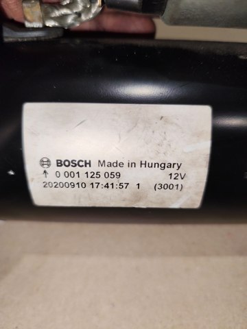 BOSCH 0001125059 Стартер в наличии Киев