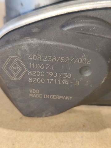 8200171134B Дроссельная заслонка купить Полтава