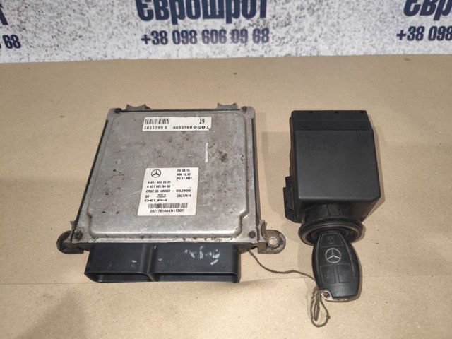 ЭБУ двигателем A6519000601 MERCEDES