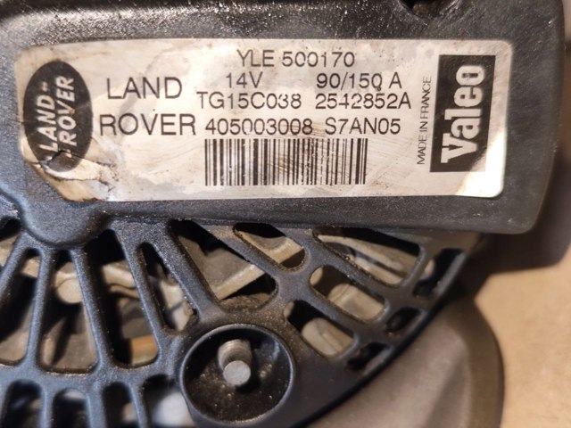 YLE500170 LAND ROVER Генератор купить в Ужгород