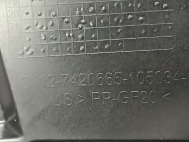 51127420665 BMW Кронштейн бампера заднего левый купить в Ирпень