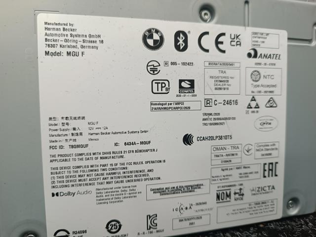 65125B3F808 BMW Магнитола купить в Хмельницкий