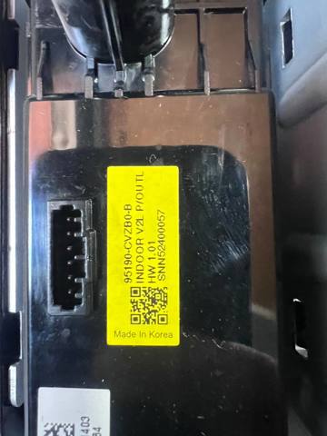 HYUNDAI 95190CVZB0 в наличии Ирпень