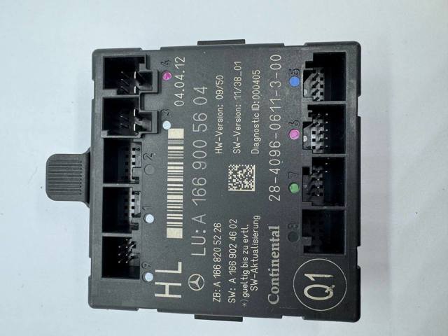 Блок комфорта задней двери A1669005604 MERCEDES