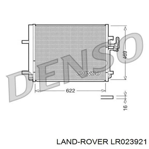 LR023921 LAND ROVER Радиатор кондиционера купить в Полтава