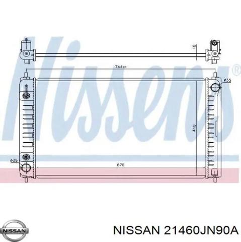 NISSAN 21460JN90A Радиатор в наличии Хмельницкий