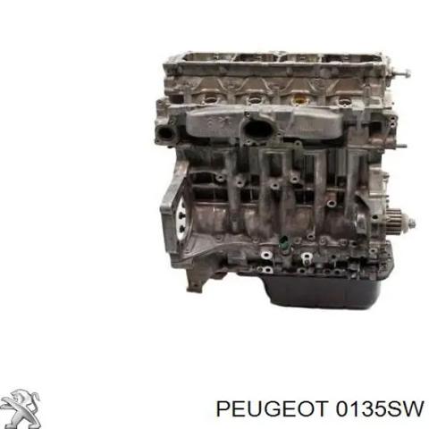 Двигатель голый 0135SW PEUGEOT