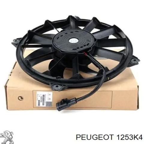 Электровентилятор охлаждения в сборе (мотор+крыльчатка) 1253K4 PEUGEOT
