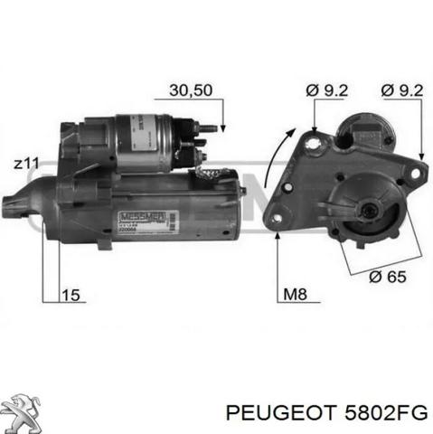 PEUGEOT 5802FG Стартер в наличии Днепр