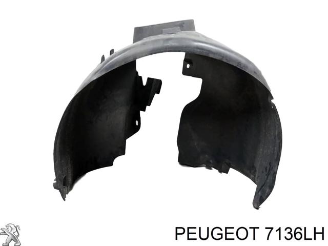 Подкрыльник переднего крыла, правый 7136LH PEUGEOT