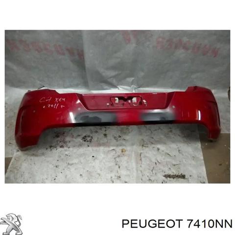Задний бампер 7410NN PEUGEOT