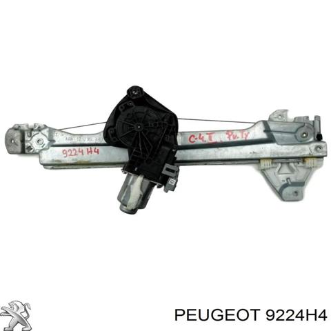 Стеклоподъемник задней правой двери 9224H4 PEUGEOT