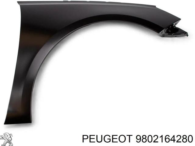 Правое крыло 9802164280 PEUGEOT