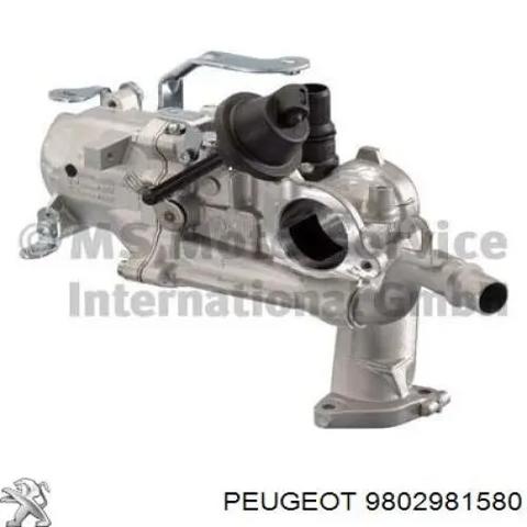 Радиатор системы EGR рециркуляции выхлопных газов 9802981580 PEUGEOT